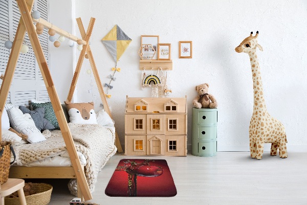 Koberec Jablko vo vode
