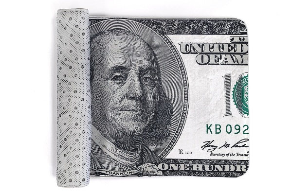 Koberček 100 dolárová poznámka