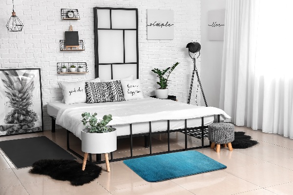 Koberček Modrá textúra
