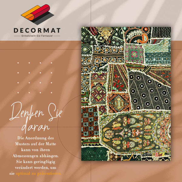 vinylový koberec Turkish patchwork štýl
