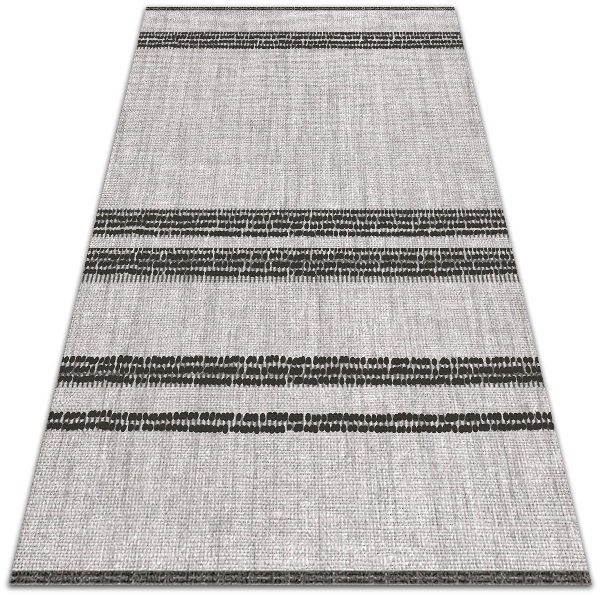 Vnútorné vinylový koberec šedé čiary