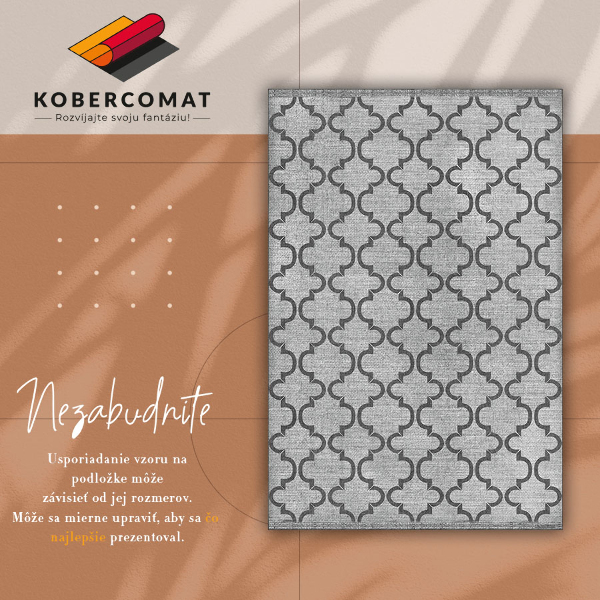 vinylový koberec Orientálna geometrický vzor