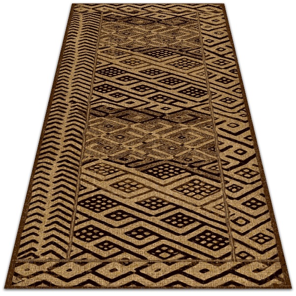 Vnútorné vinylový koberec etnické pattern