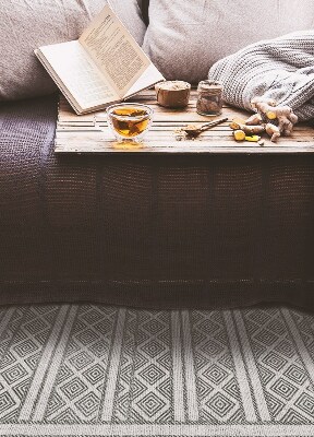 Vinylový koberec pre domácnosť krásna szlaczki