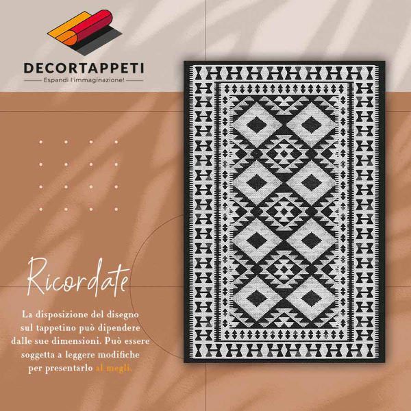 Módne vnútorná vinylový koberec retro pattern