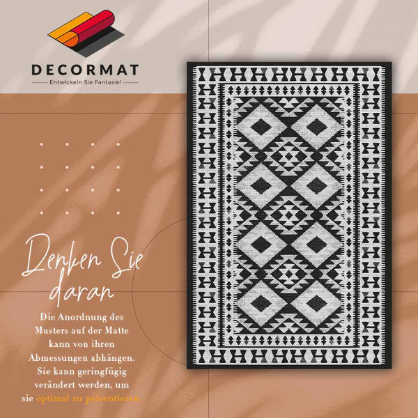 Módne vnútorná vinylový koberec retro pattern