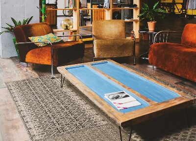 Módne vinylový koberec Aztec vzor