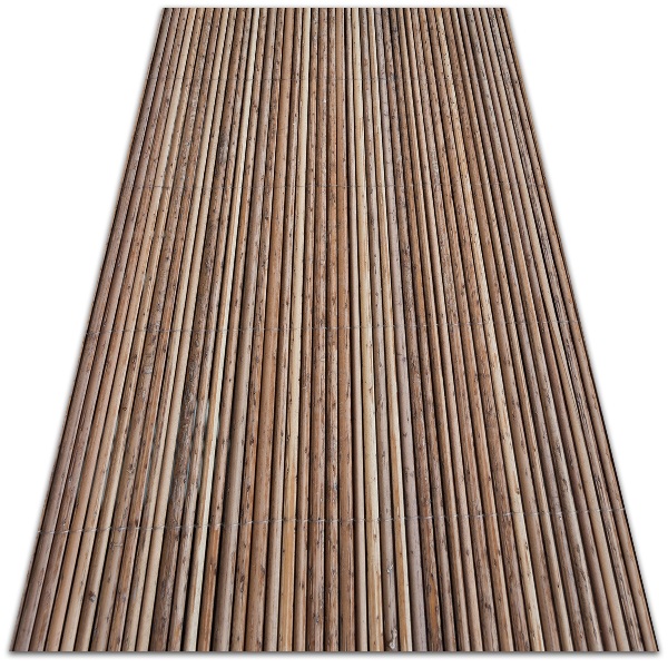Vinylová rohož pre domácnosť bambusové rohože