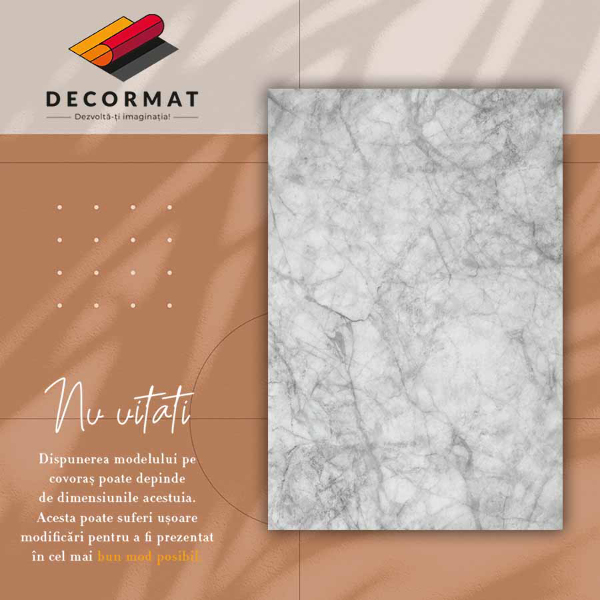 Módne vinylový koberec Marble betón
