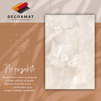 Vinylová rohož pre domácnosť marble pattern