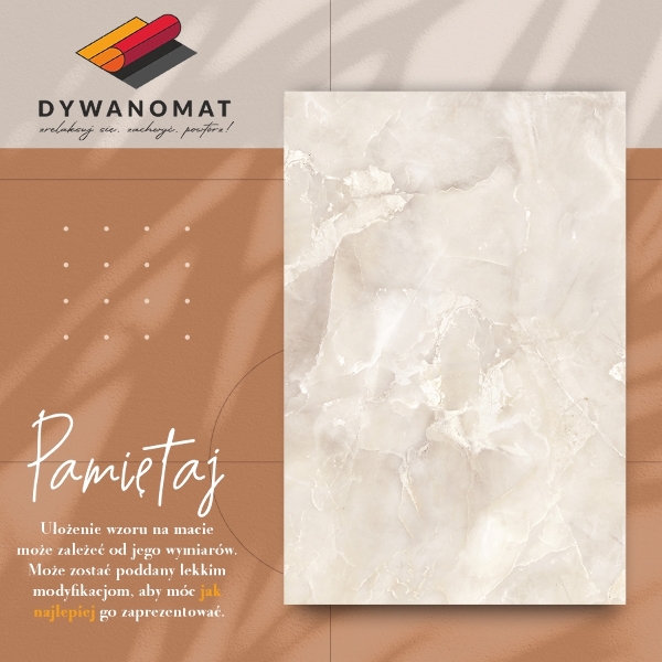 Vinylová rohož pre domácnosť marble pattern