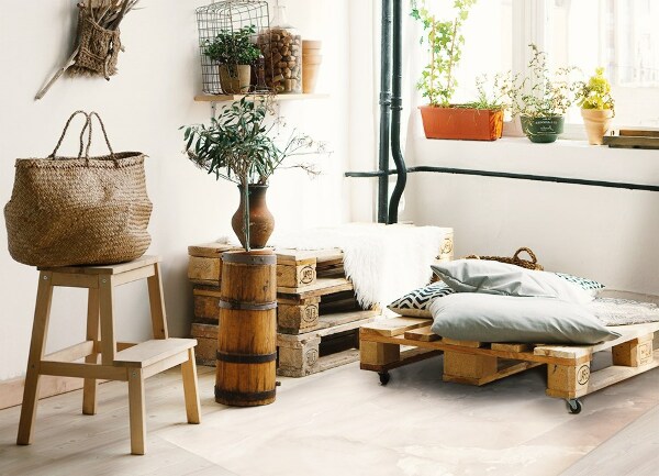 Vinylová rohož pre domácnosť marble pattern