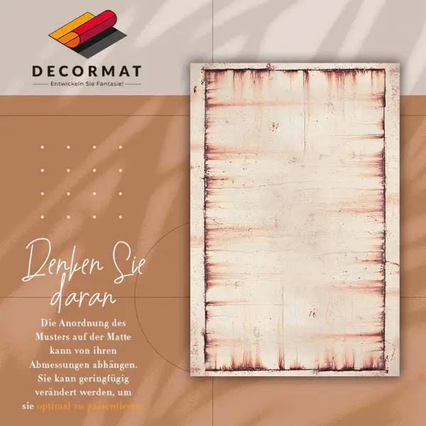 Vnútorné vinylový koberec rust texture