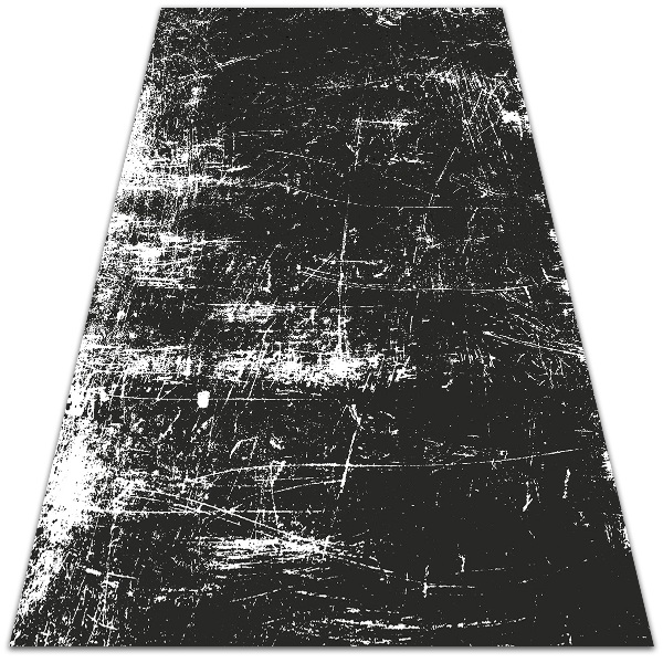 Módne vinylový koberec Black poškriabaný betón