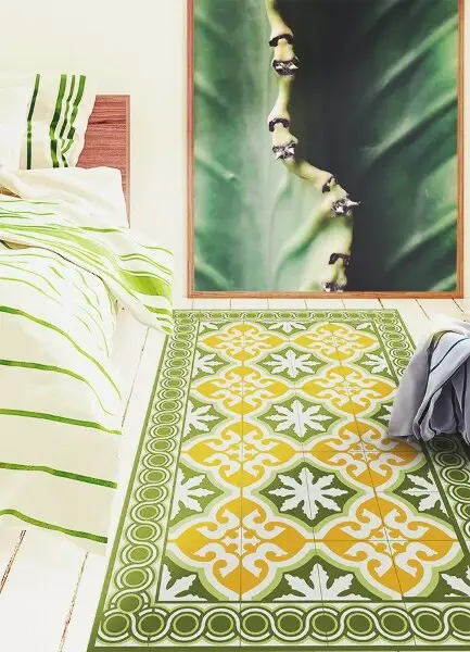 Vinylový koberec pre domácnosť klasické obklady