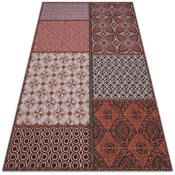 Módne univerzálny vinylový koberec zmes štýlov