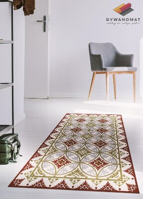 Vinylový koberec pre domácnosť geometrický vzor