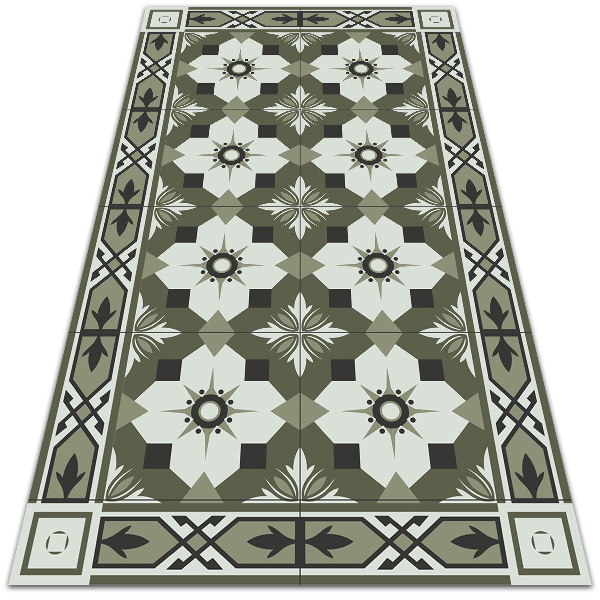 vinylový koberec Kachľové geometrický vzor