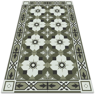 vinylový koberec Kachľové geometrický vzor