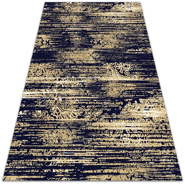 vinylový koberec Zničil štruktúru tkaniny