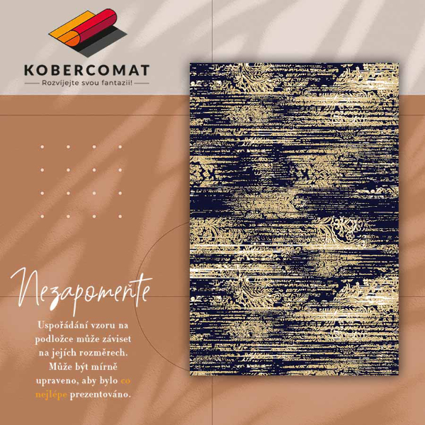 vinylový koberec Zničil štruktúru tkaniny