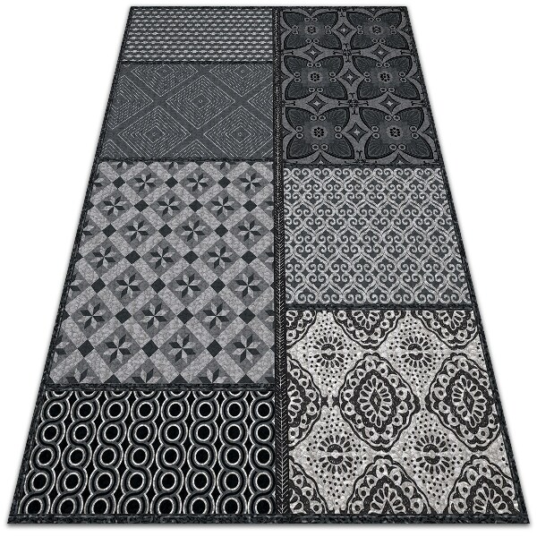 Módne univerzálny vinylový koberec mix vzorov