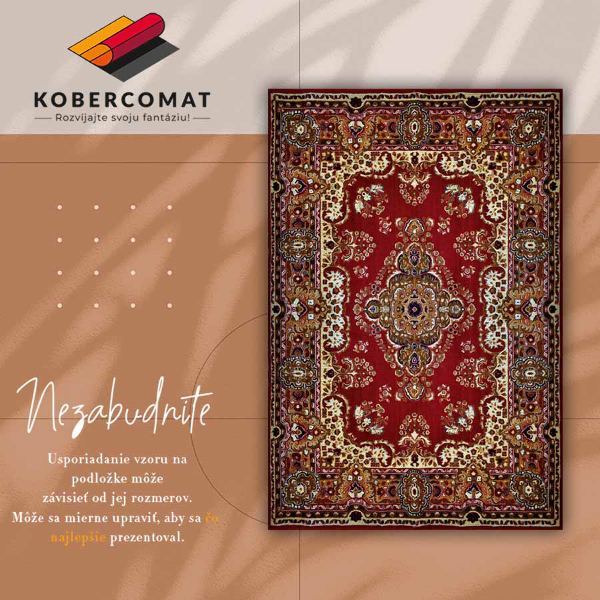 vinylový koberec Krásne perzské konštrukčné detaily