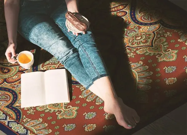 Univerzálny vinylový koberec Indický retro štýle