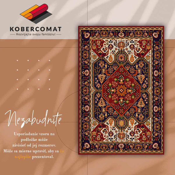 Módne vinylový koberec bohaté vzory