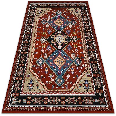 Vinylový koberec pre domácnosť perzská textúry