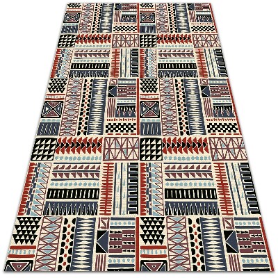 Módne univerzálny vinylový koberec indickej vzory