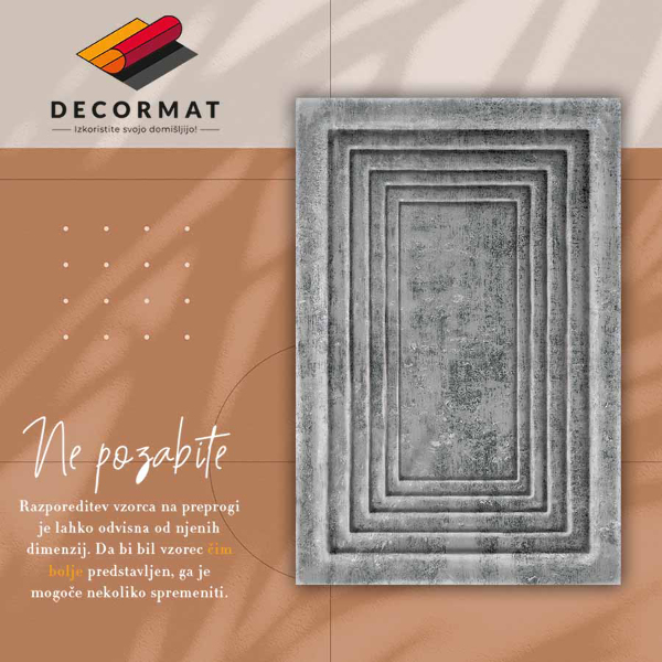 Vnútorné vinylový koberec železobetónový skelet