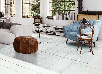Vinylový koberec pre domácnosť betónové dlažobné kocky