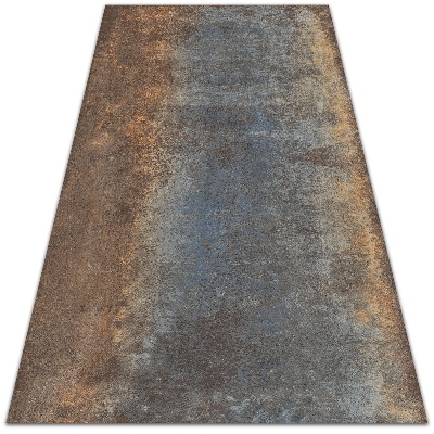 Módne vinylový koberec hrdzavý list