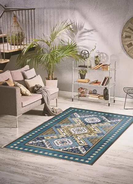 Vinylový koberec pre domácnosť marockej vzory