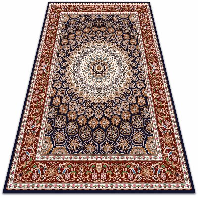 Módne vinylový koberec geometrické mandala