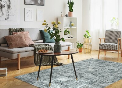 Vinylový koberec pre domácnosť patchwork mozaika