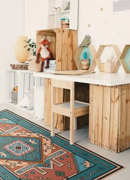 Vinylový koberec pre domácnosť arab geometrie