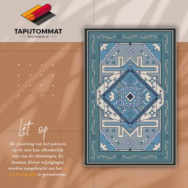 Vinylový koberec pre domácnosť arab geometrie