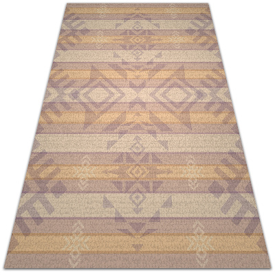 Univerzálny vinylový koberec indian geometrie
