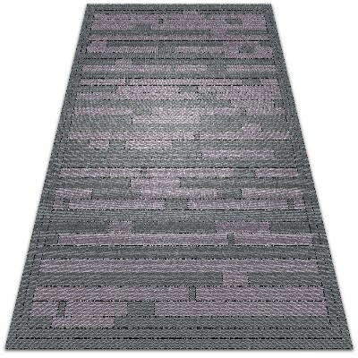 Vinylová rohož pre domácnosť nízka stena koberec