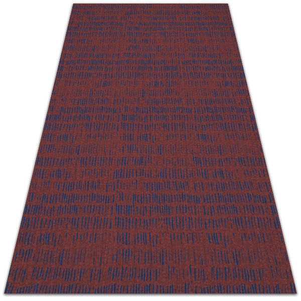 Vinylová rohož pre domácnosť koberec väzba