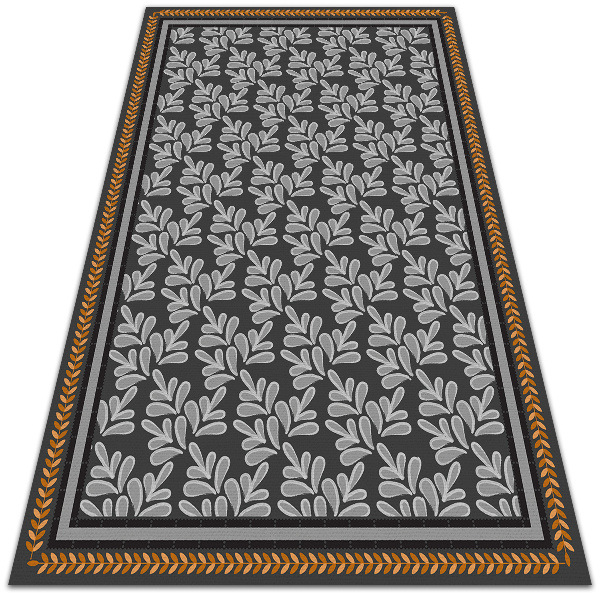 Vinylový koberec pre domácnosť kvetinový cop