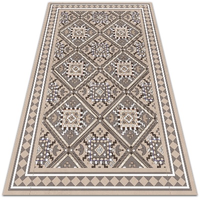 Vinylový koberec pre domácnosť arab geometrie