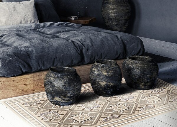 Vinylový koberec pre domácnosť arab geometrie