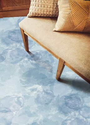 Módne univerzálny vinylový koberec akvarel škvrny