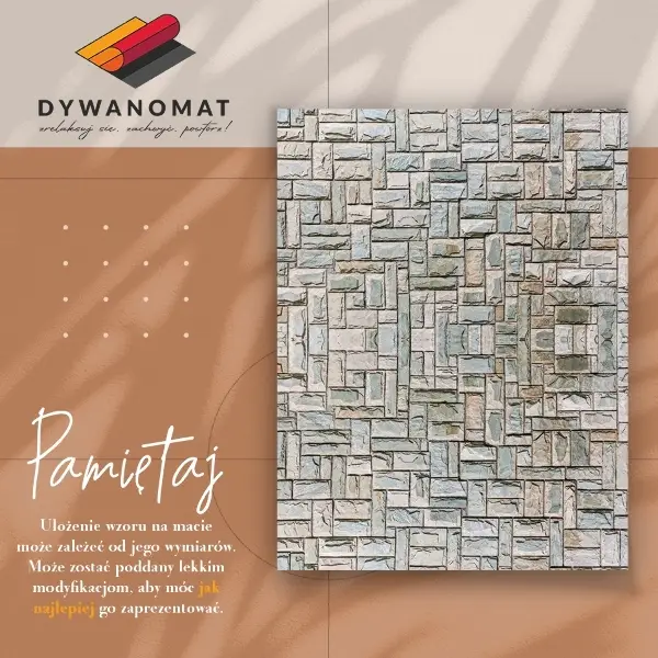 Vinylová rohož pre domácnosť dlažby