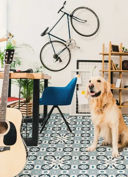 Vinylový koberec pre domácnosť španielske obklady a dlažby