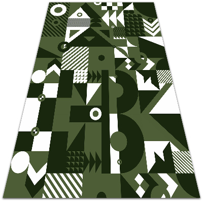 Módne vinylový koberec abstraktné vzory