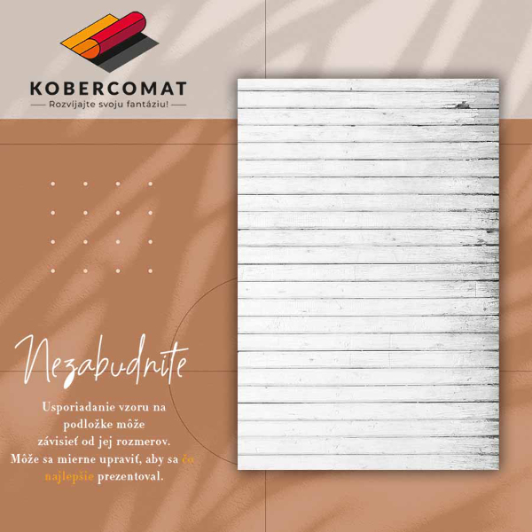 Vnútorné vinylový koberec horizontálne dosky